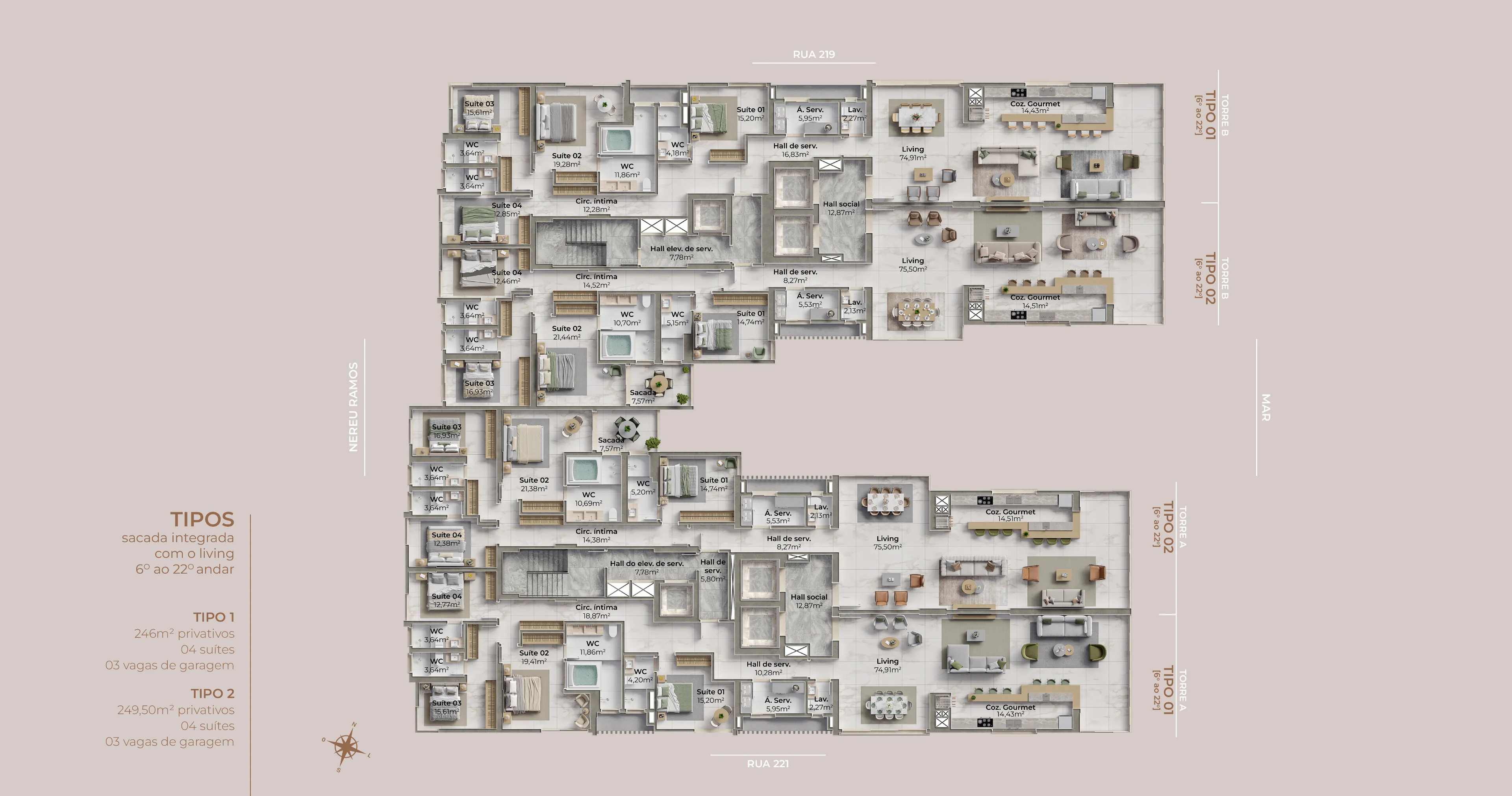 Planta humanizada - Tipos 6º ao 22º.png